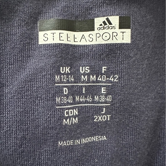 Stella McCartney Adidas Sport Top New without tags Size M - Picture 10 of 10